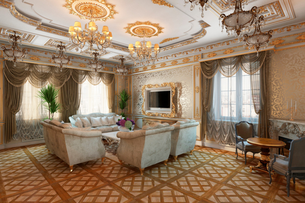 Luxurious interior