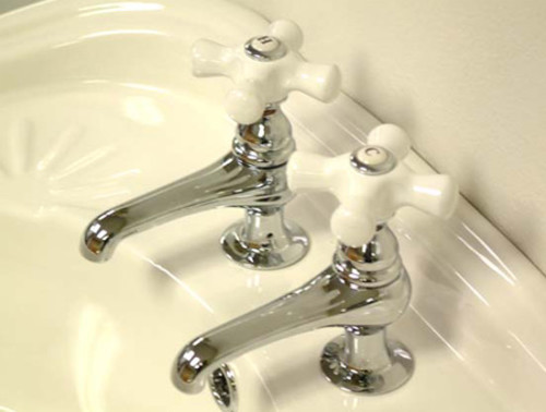 Elements Of Design ES3201PX Double Handle Lavatory Basin Tap - Bar ...