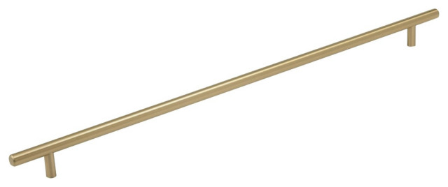 Bar Pull Gold Champagne / Brushed Bronze Solid Stainless Steel, 19" X 24"