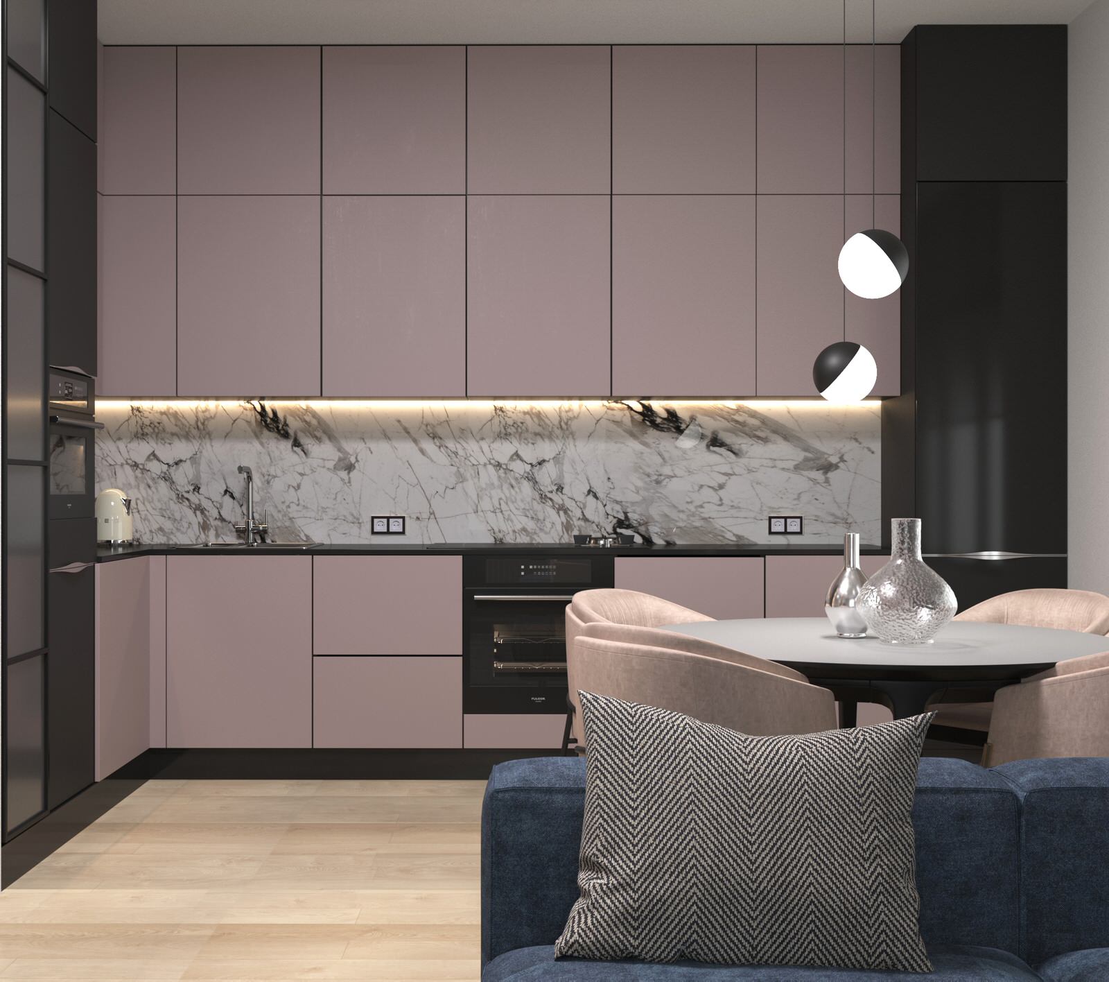 Интерьер частного дома 130 м2