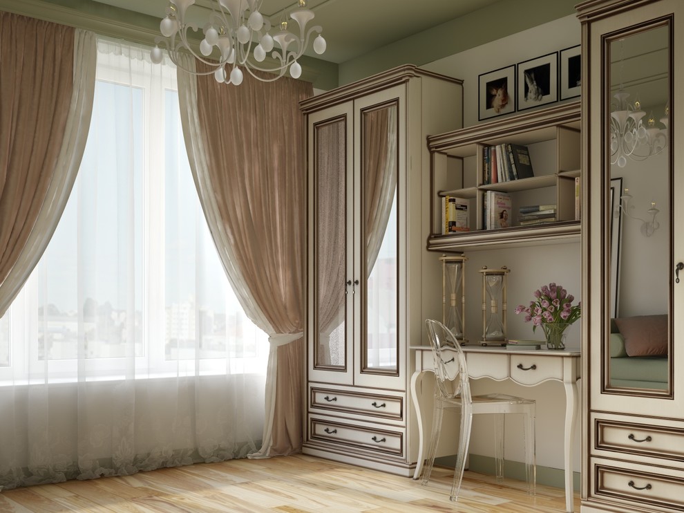 Трехкомнатная квартира в неоклассическом стиле