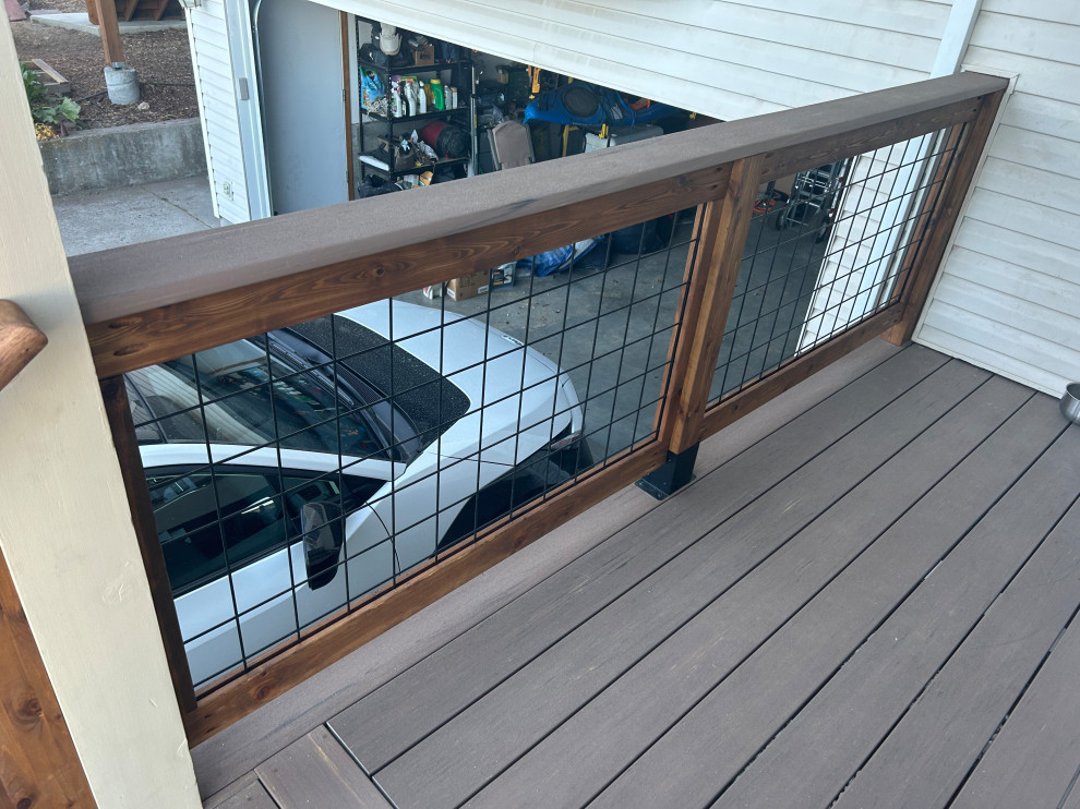 Deck and front entry