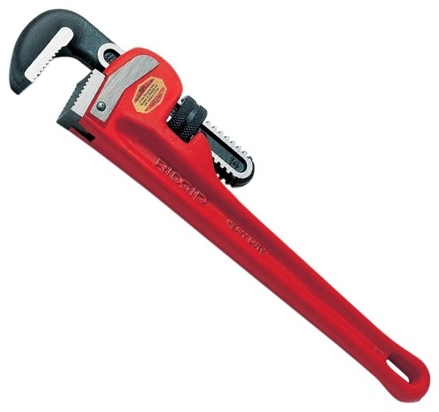 Ridgid® 31005 Heavy Duty Straight Pipe Wrench 8 Traditional Hand