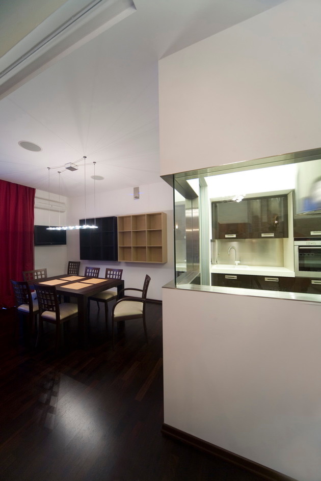 Жилая квартира. г. Киев. "Игра контрастов"