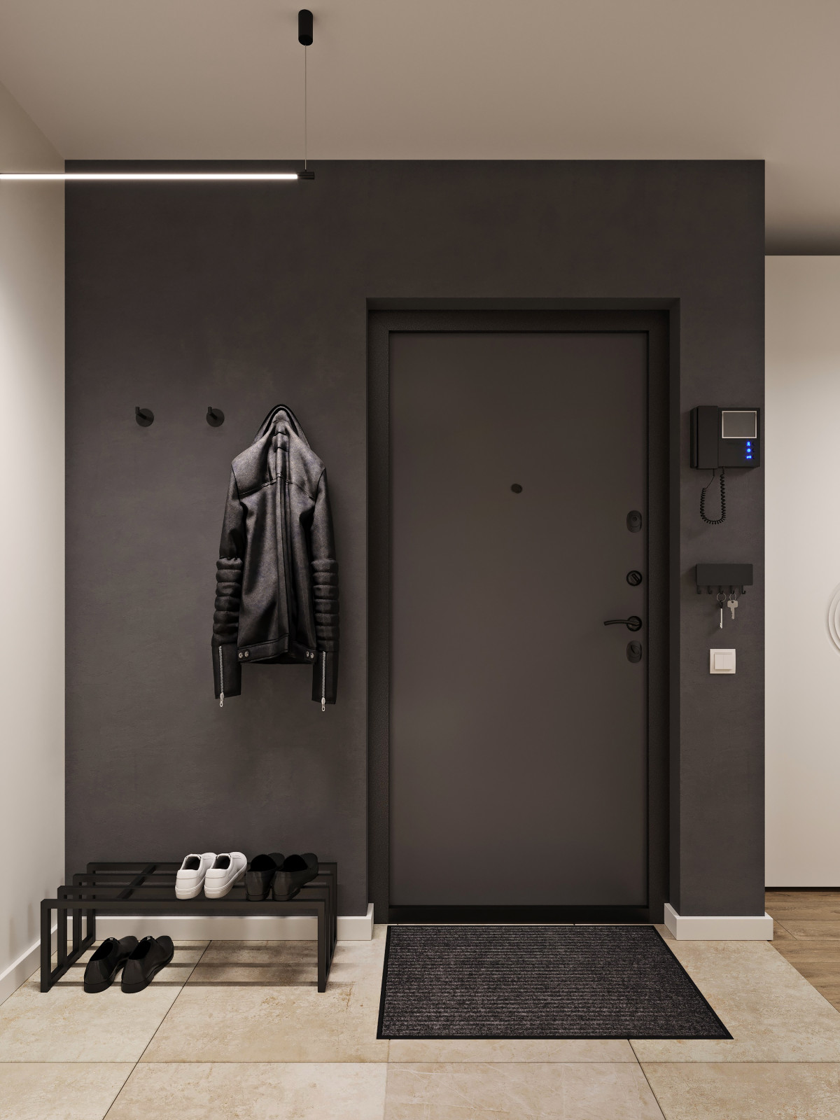 Квартира с чистым дизайном