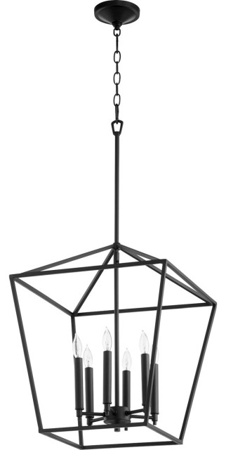 Quorum Gabriel 6 Light Entry Light Transitional Chandeliers By Lighting And Locks