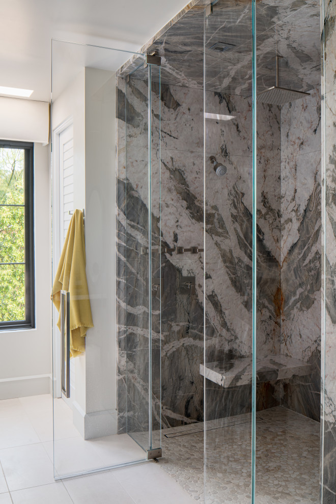 Transitional bathroom photo in Phoenix