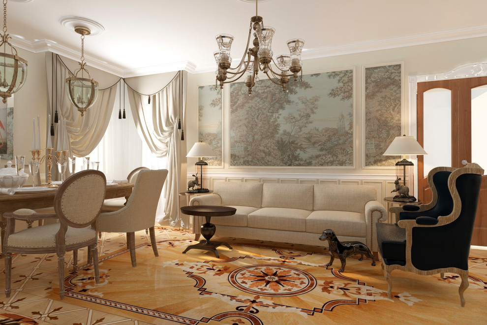 Столовая в английском стиле