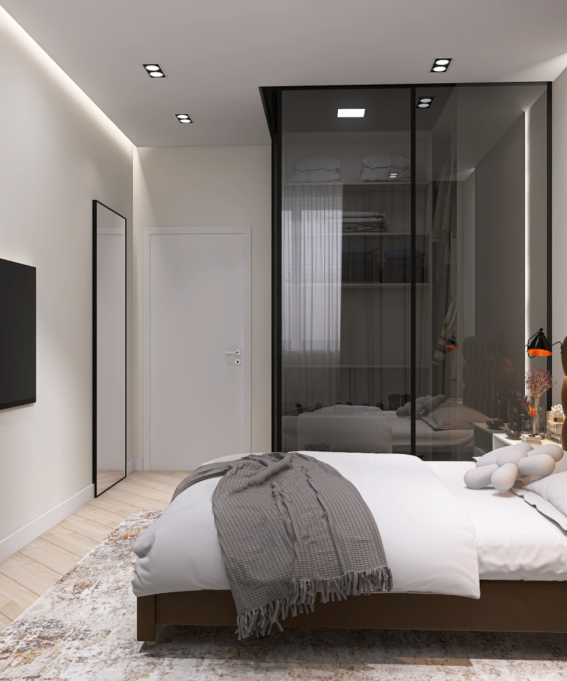 КУХНЯ-ГОСТИНАЯ + СПАЛЬНЯ И КОМНАТА ДЛЯ СЫНА 54 КВ.М.