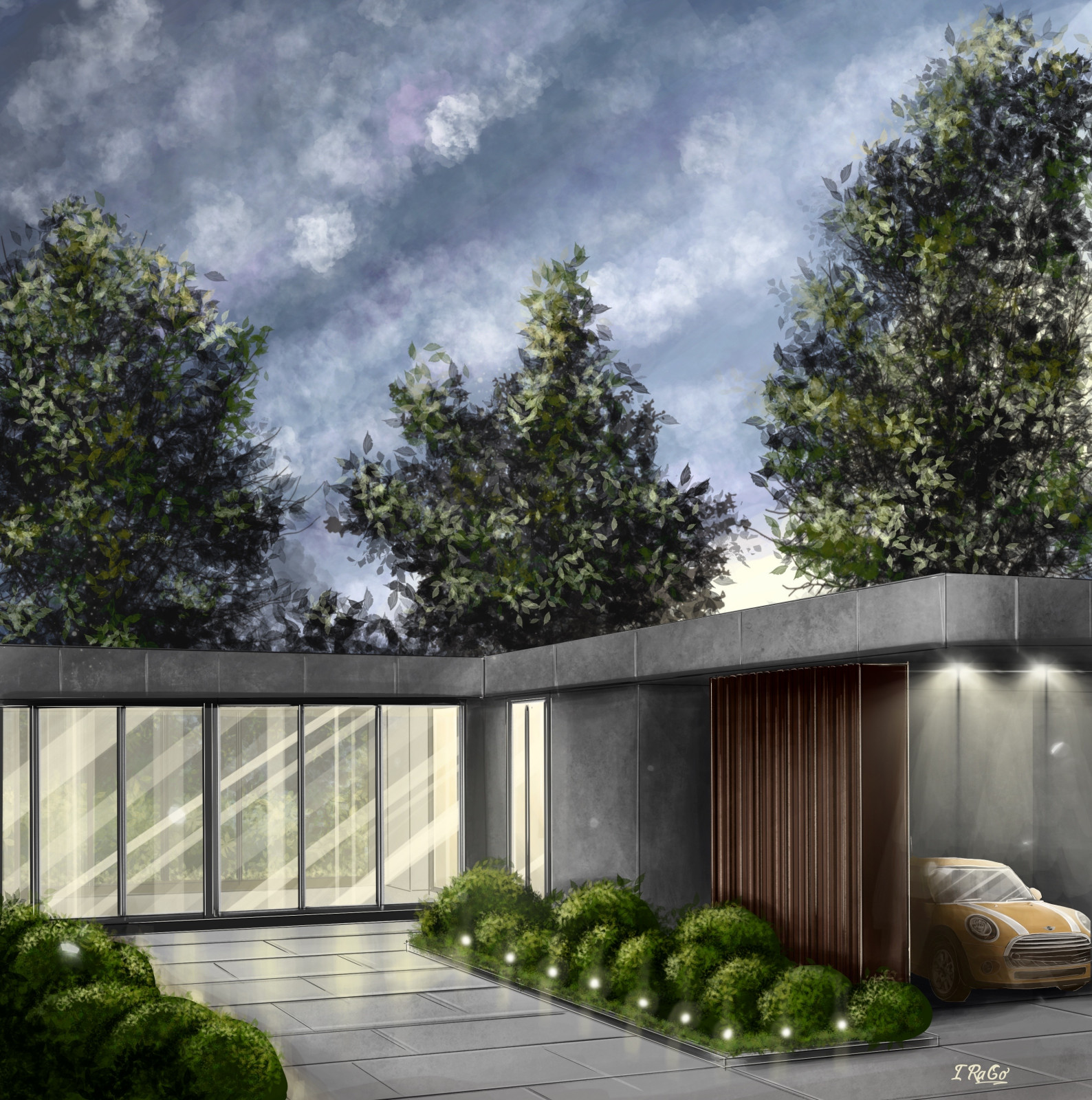 Архитектурные скетчи