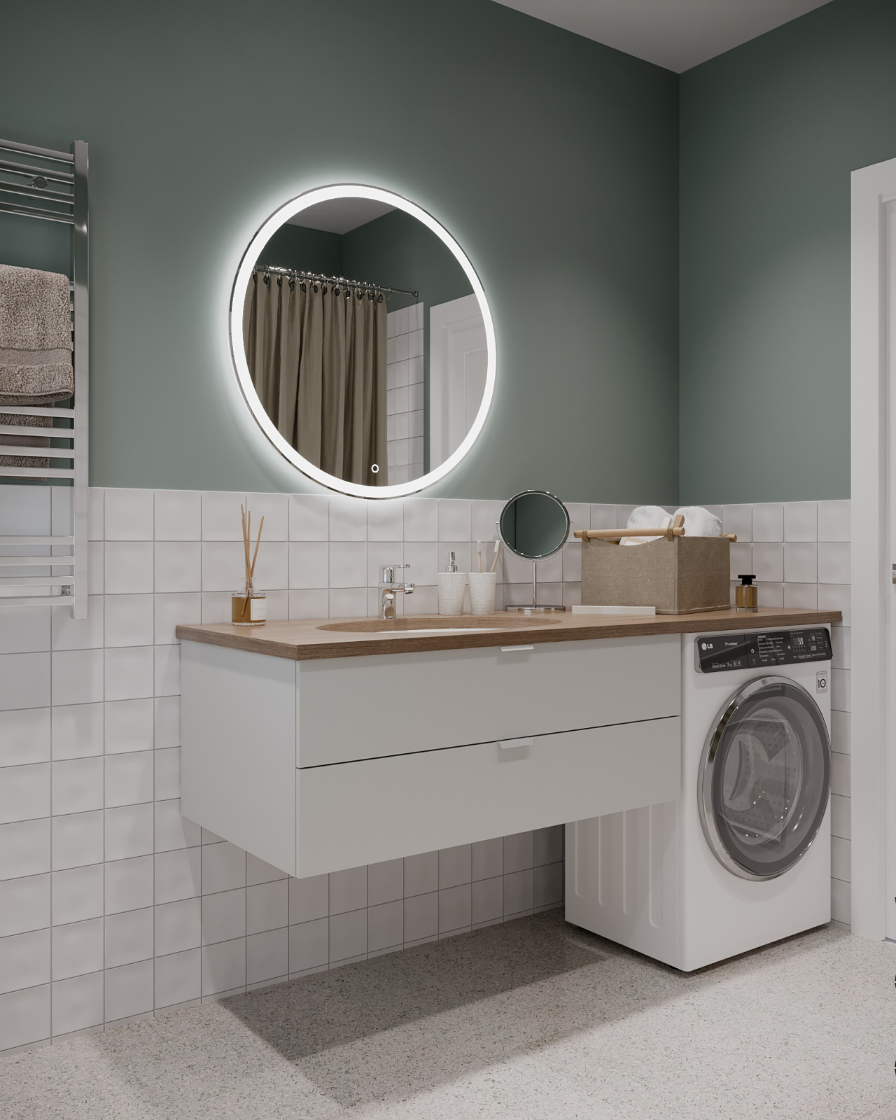 Однокомнатная квартира для молодой девушки