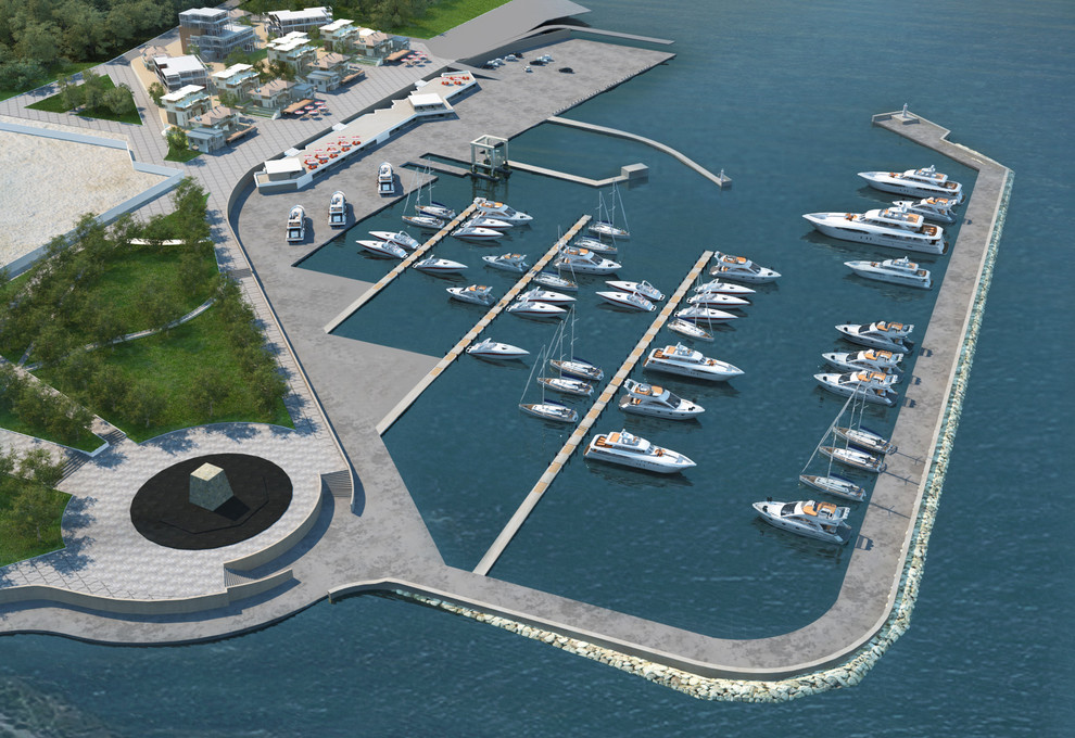 Яхт- клуб "Русское море", Судовая верфь в Алексино.