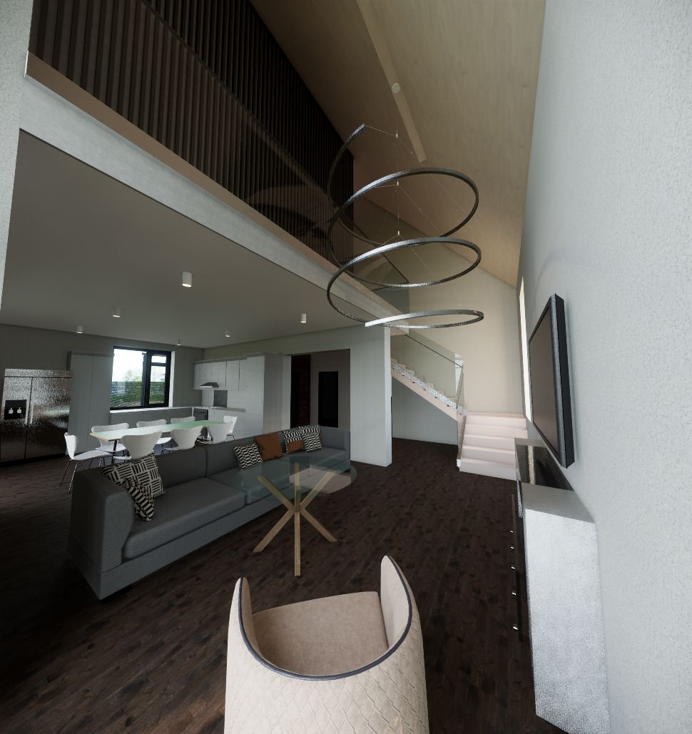 Коттедж двухэтажный