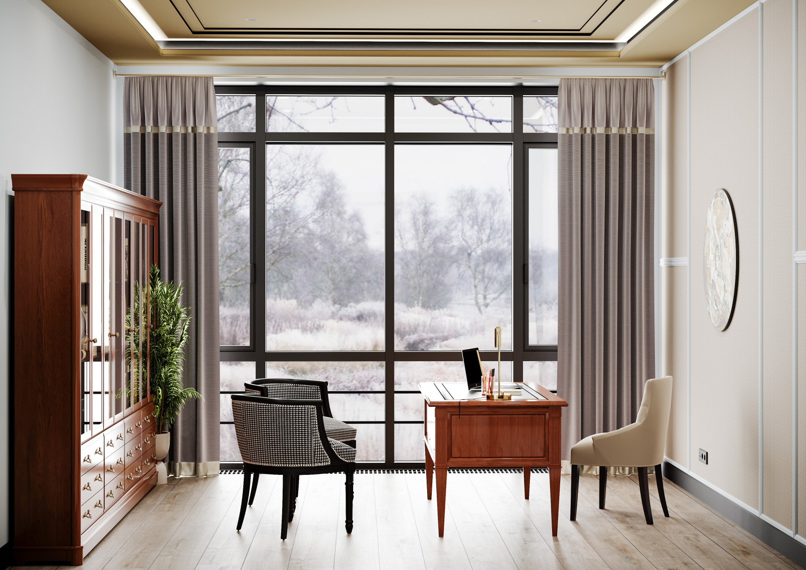 Дизайн загородного дома 400 кв.м.