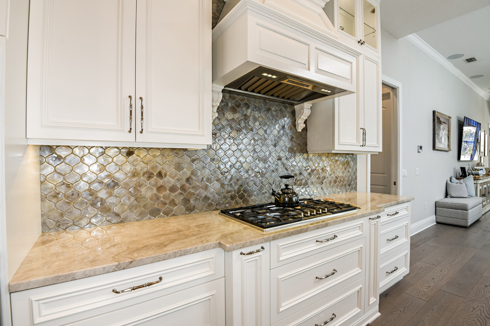 Transitional kitchen photo in Tampa