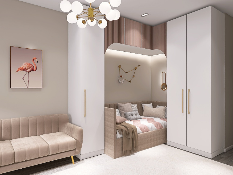 Дизайн-проект 2х комнатной квартиры ЖК Зиларт