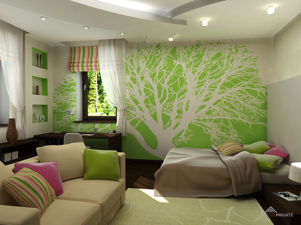 Дизайн-проект частного загородного дома в Московской области. Водники