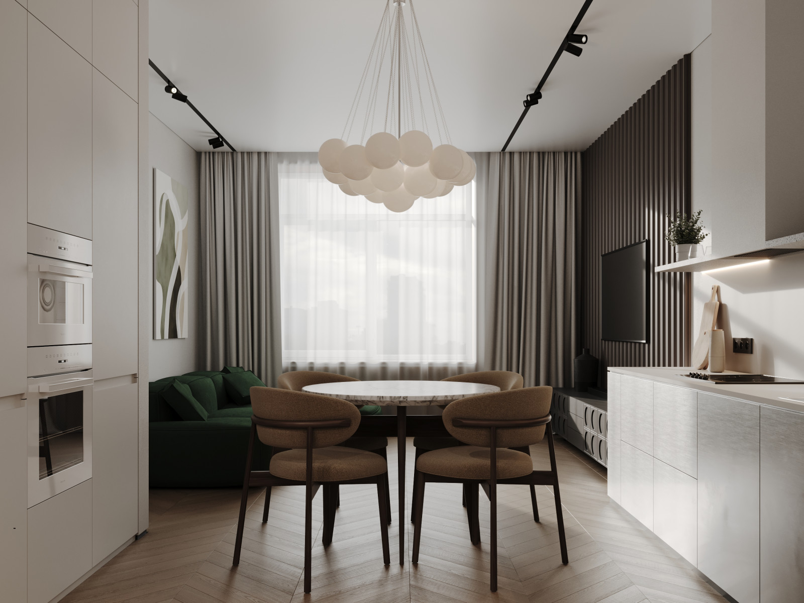 Просторная квартира для активной семьи с детьми