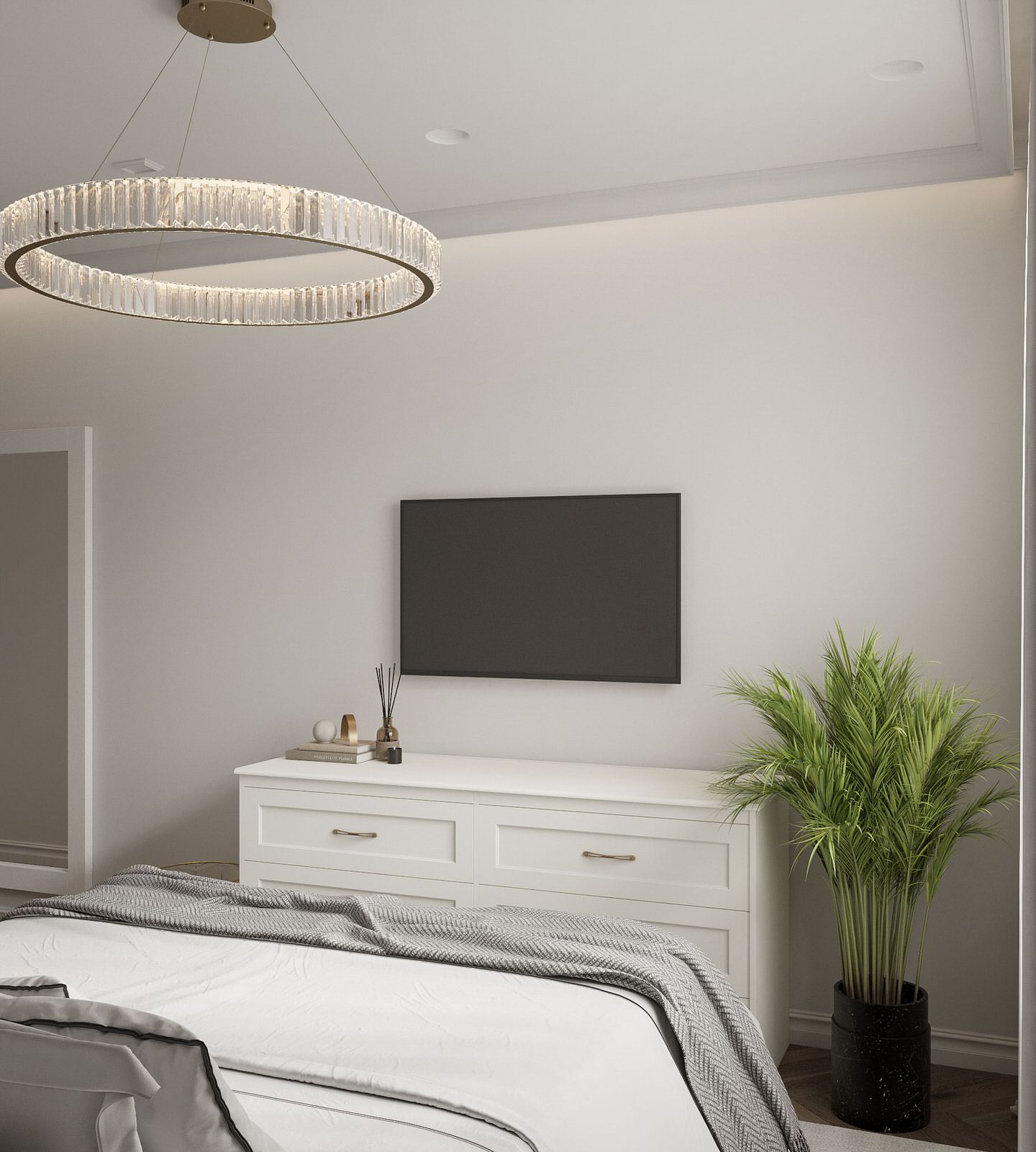 Спальня в ЖК Лучи