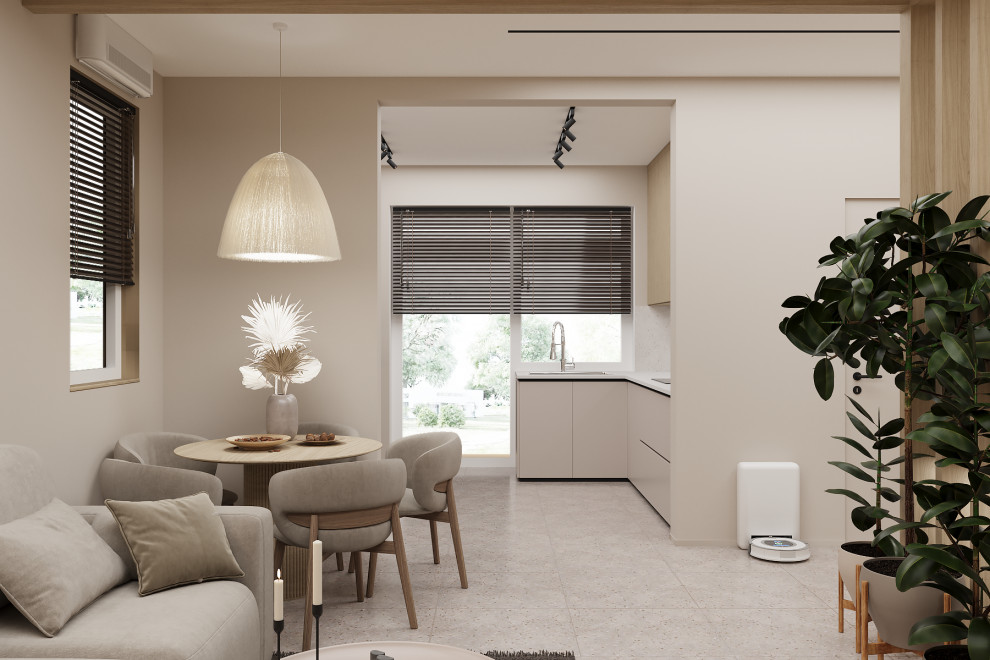 Проект 1 этаж дома 45м2