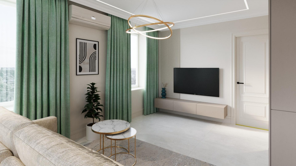 Дизайн проект Квартира в ЖК Суворовский г. Тула 67 м²