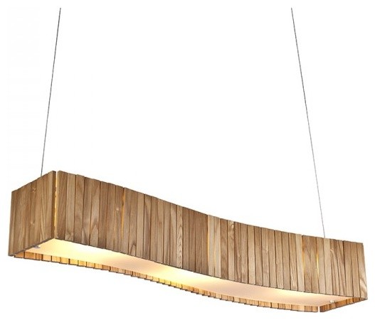 Wooden Island Pendant Light