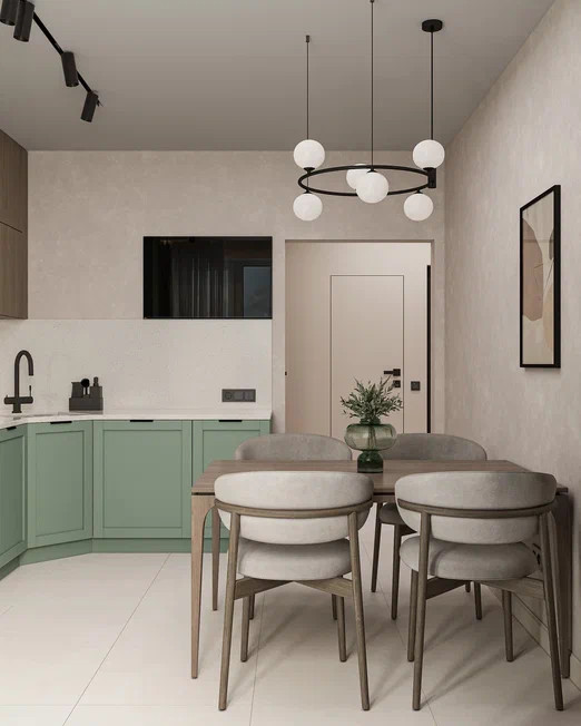 Ремонт в стиле современный уютный контемпорари - функционализм