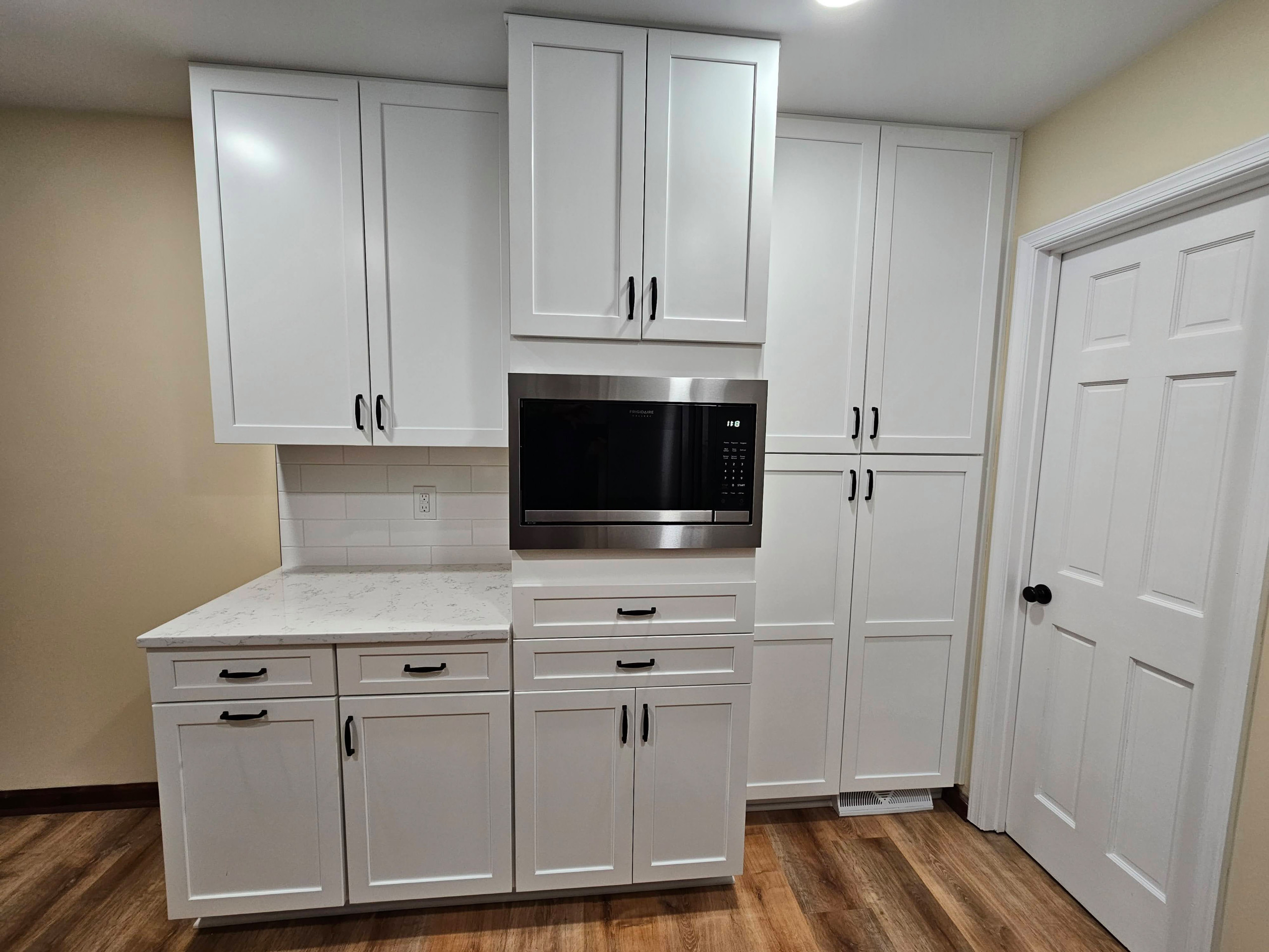 White Modern Kitchen Update