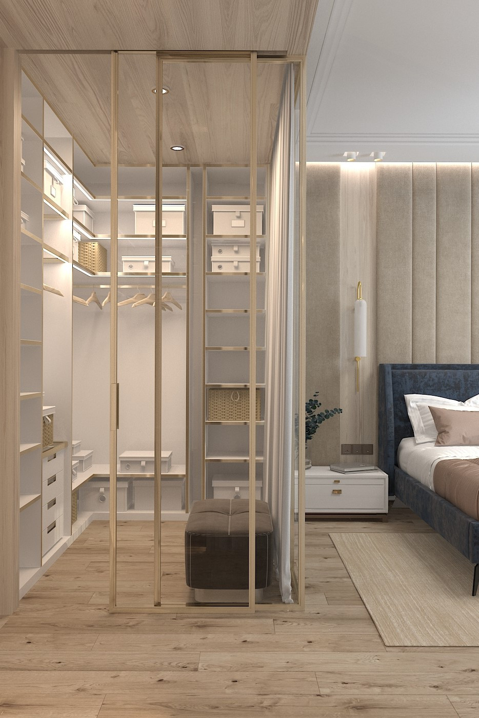 Спальня+ванная