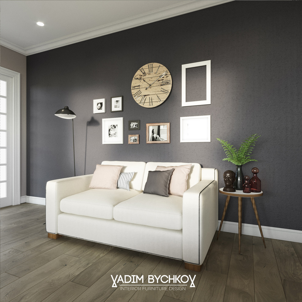 Дизайн-проект двухкомнатной квартиры в ЖК  Sun House