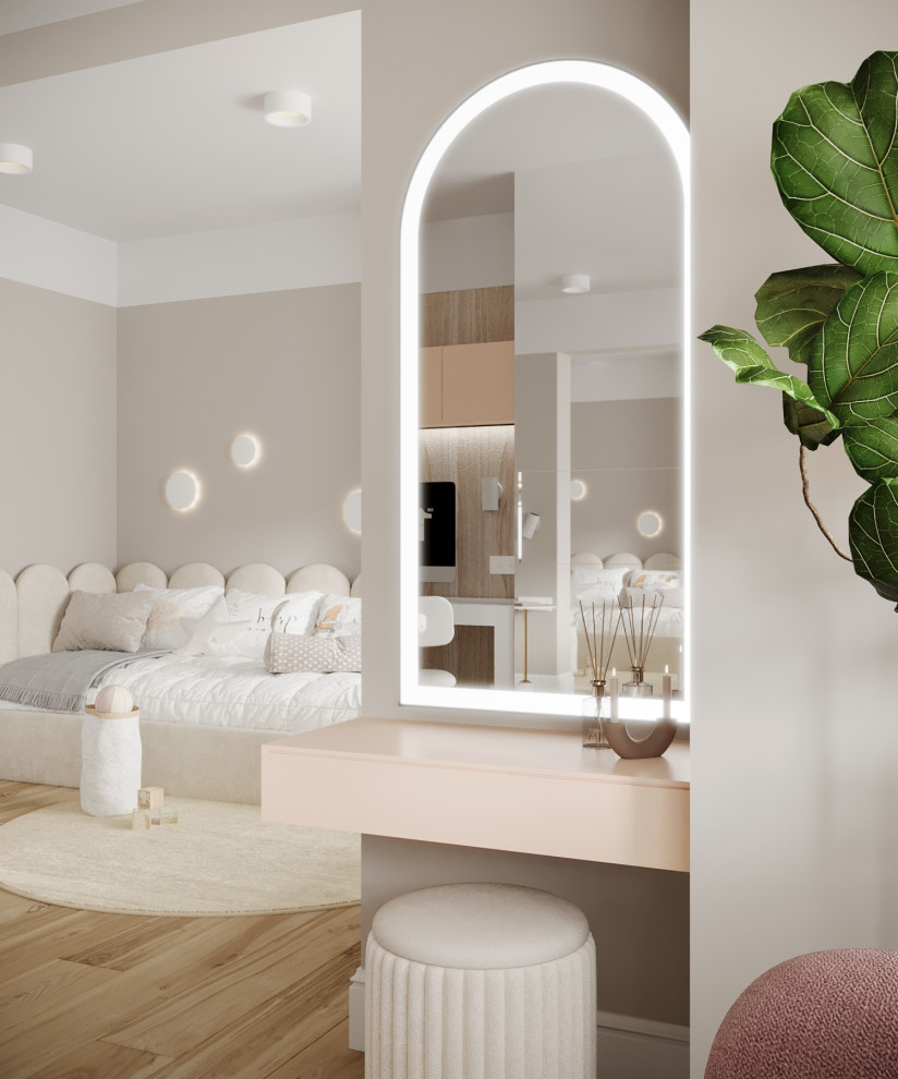 Детская комната для двух девочек на Камчатке {22кв.м.}