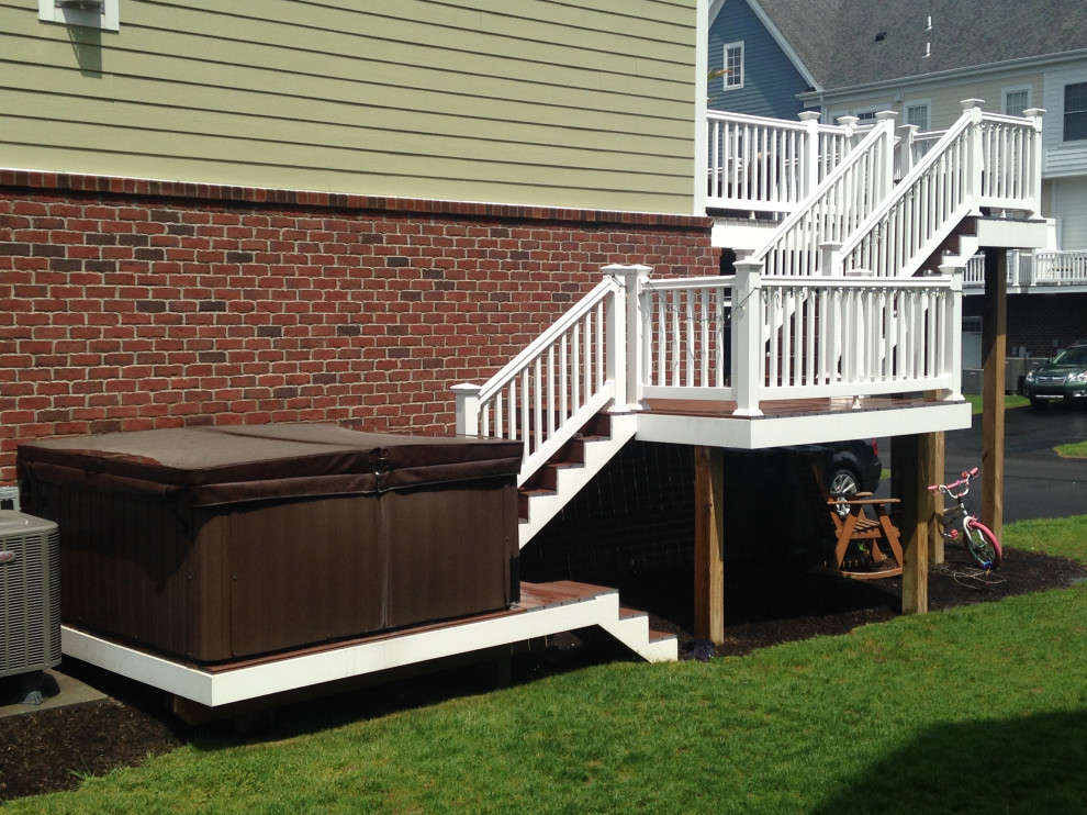Inspiration for a large modern deck remodel
