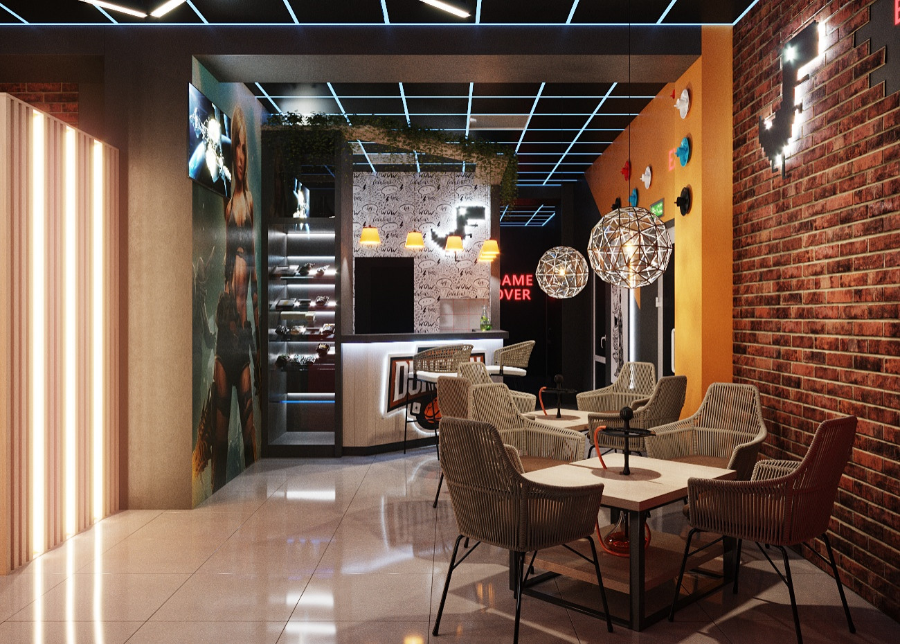 Зона чайного бара