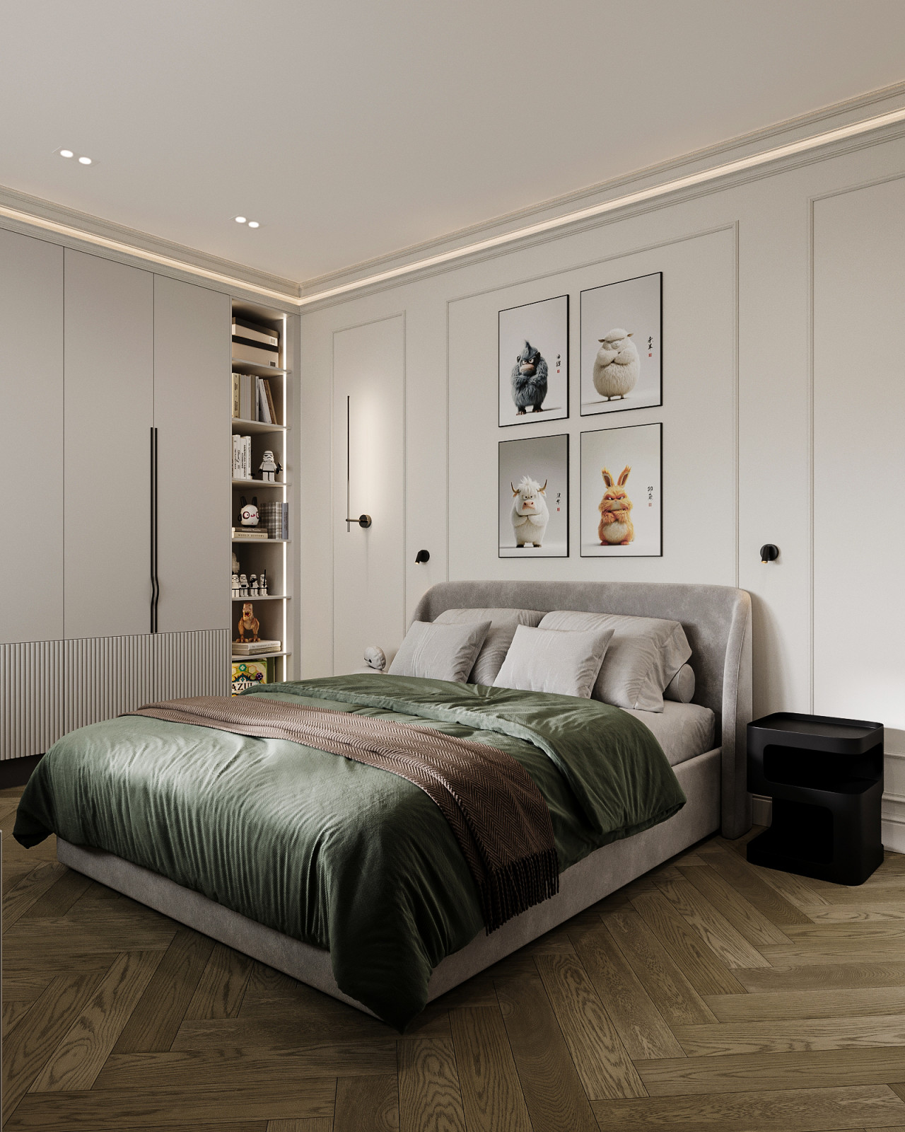 Дизайн-проект квартиры в ЖК Лесков