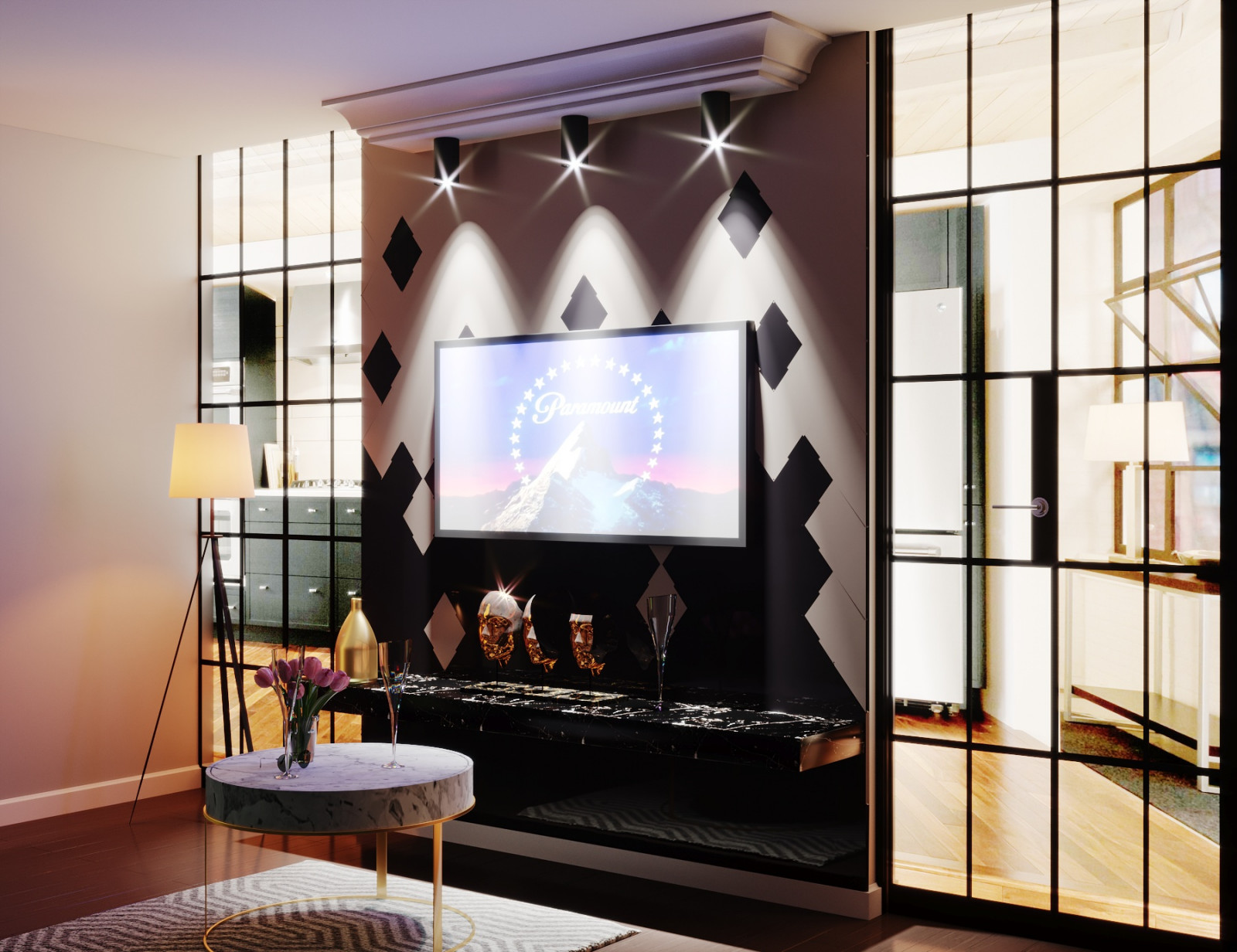 Гостиная зона