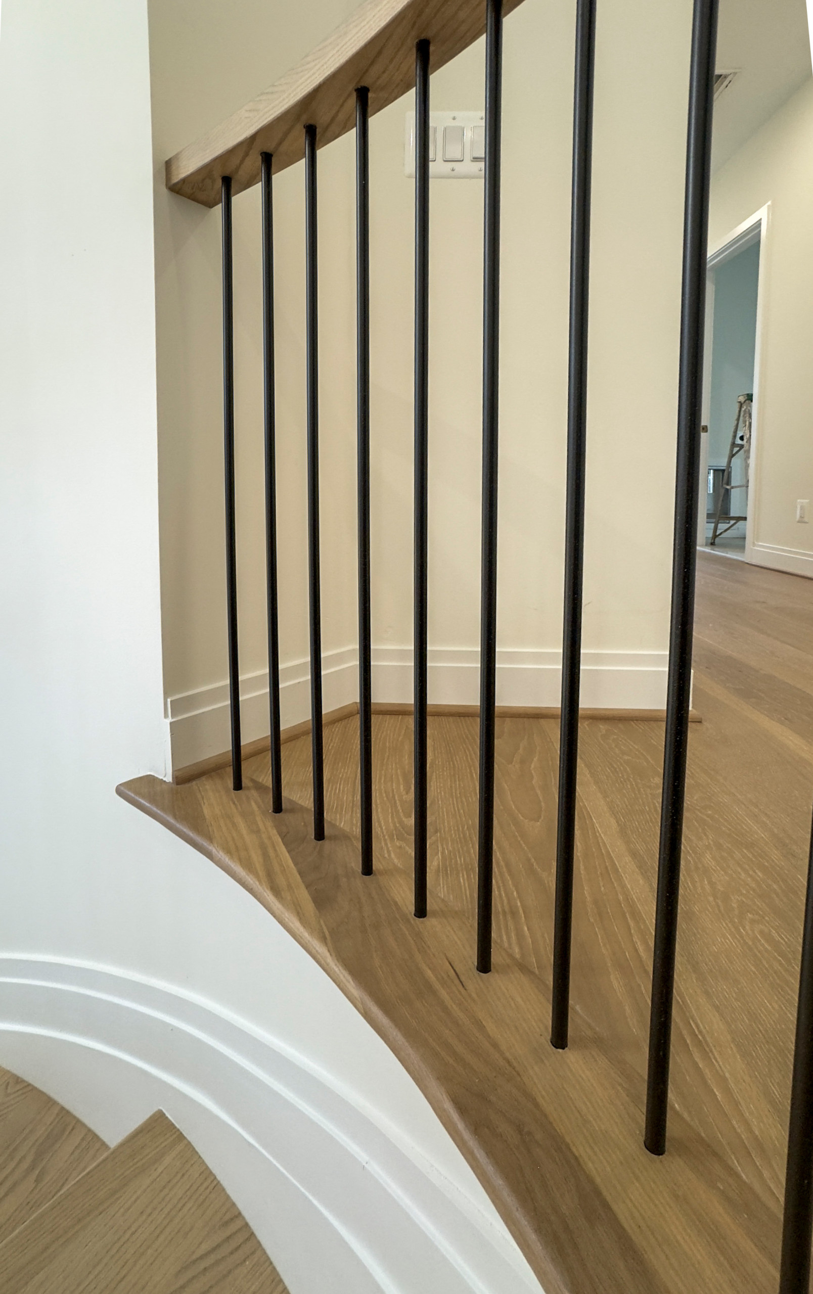 144_Attractive Transitional Staircase in Impressive Modern Home, Vienna VA 22180