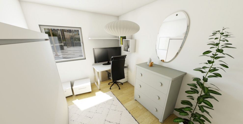 Optimisation de deux chambres - bureaux / Projet en cours