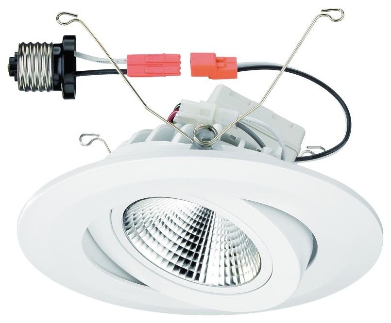 DESIGNES FOUNTAIN LED Ecessed Ceiling Light, 5/6 Inch 5CCT