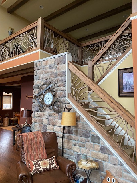Rustic Family Room Designs