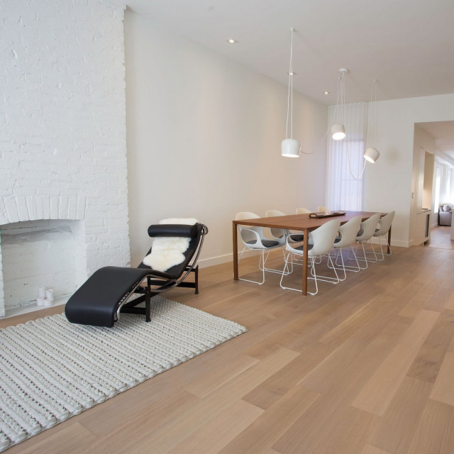 Mocha Cream | MASSIF Plank - Collection LeMonde: Artisanale contemporary-dining-room
