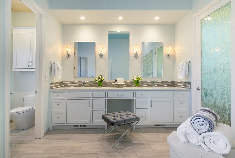 Bathroom - transitional bathroom idea in San Francisco