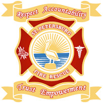 st.pete beach fire dept logo