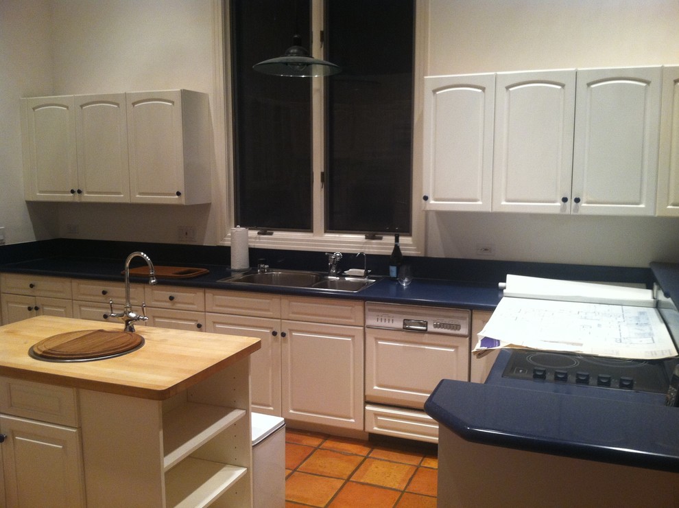 Kitchen - transitional kitchen idea in Miami