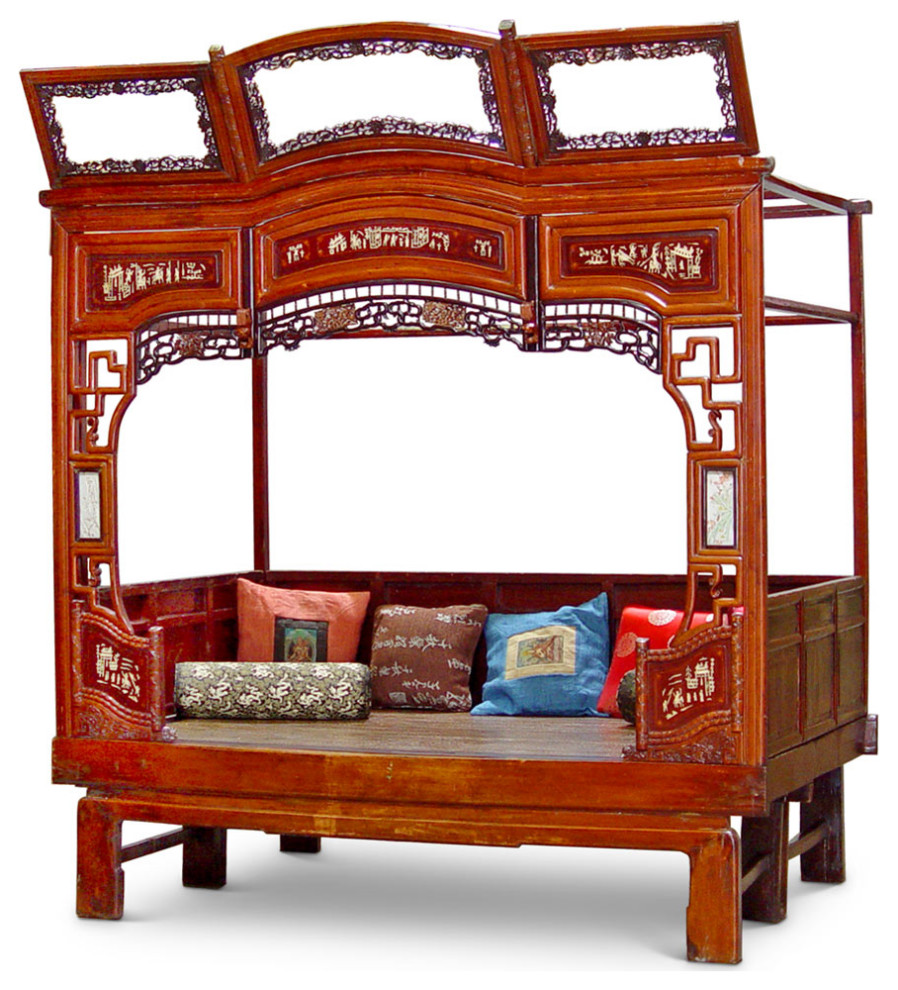 Antique Ci Xi Chinese Canopy Bed Asian Canopy Beds by China