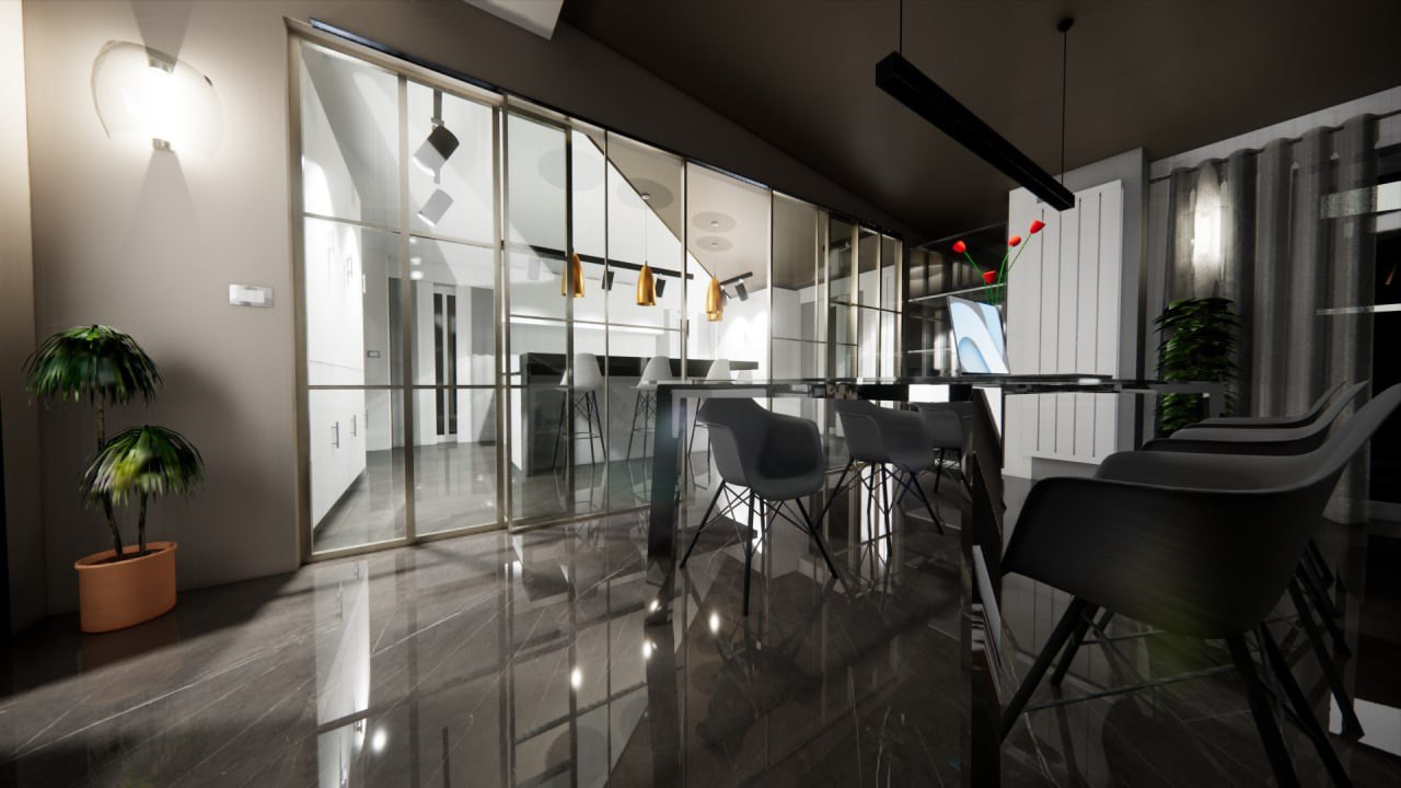 Attico Raffaele - RENDER di progetto