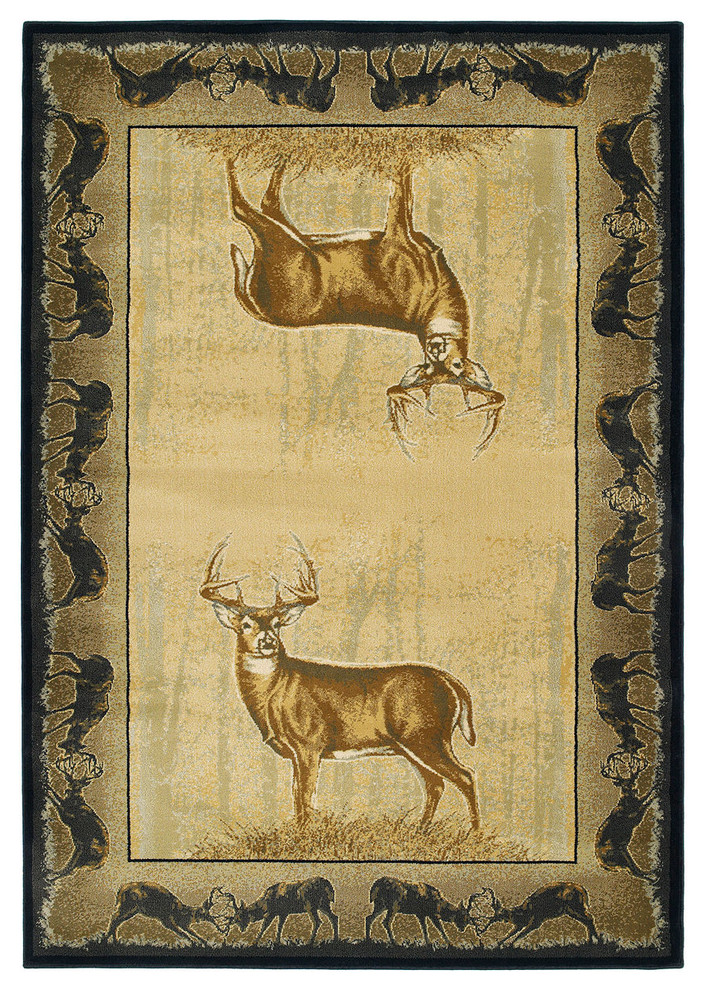 deer rug