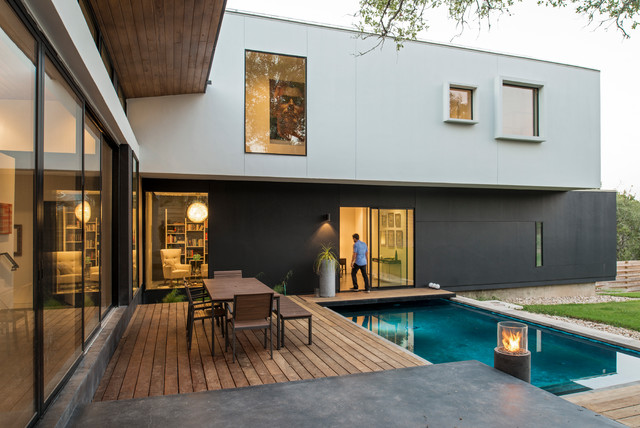 In Progress contemporain-piscine