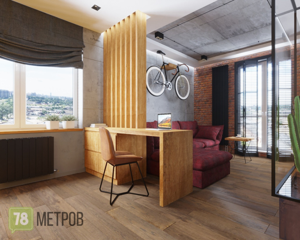 Дизайн-проект квартиры в ЖК "Галактика"