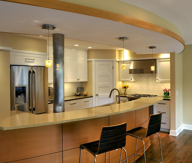 Lake Country Builders contemporain-cuisine