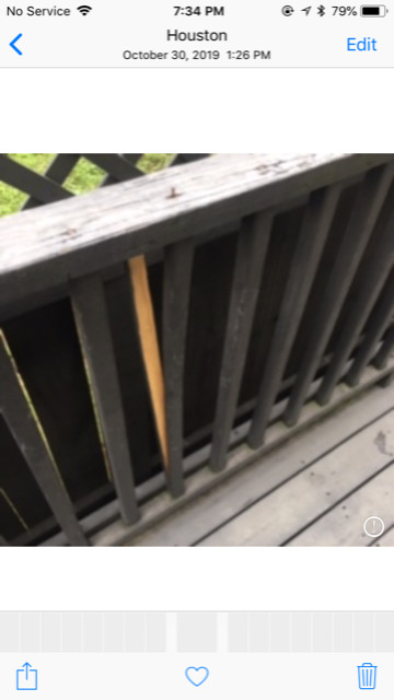 Wood Deck Porches Repaired & Restored